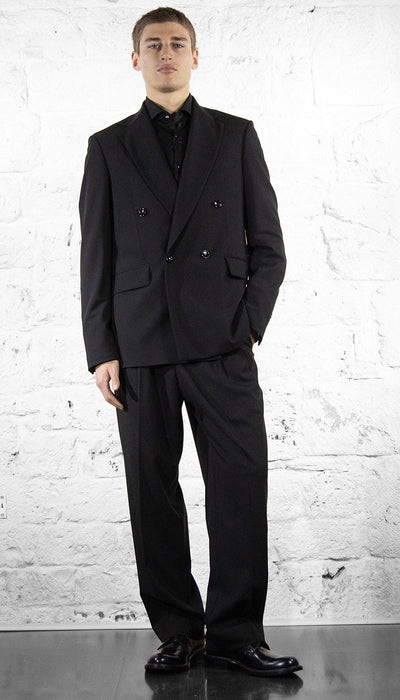 Havana & Co Abito doppiopetto relaxed fit nero Abiti e giacche - Boutique Luisa Trendy