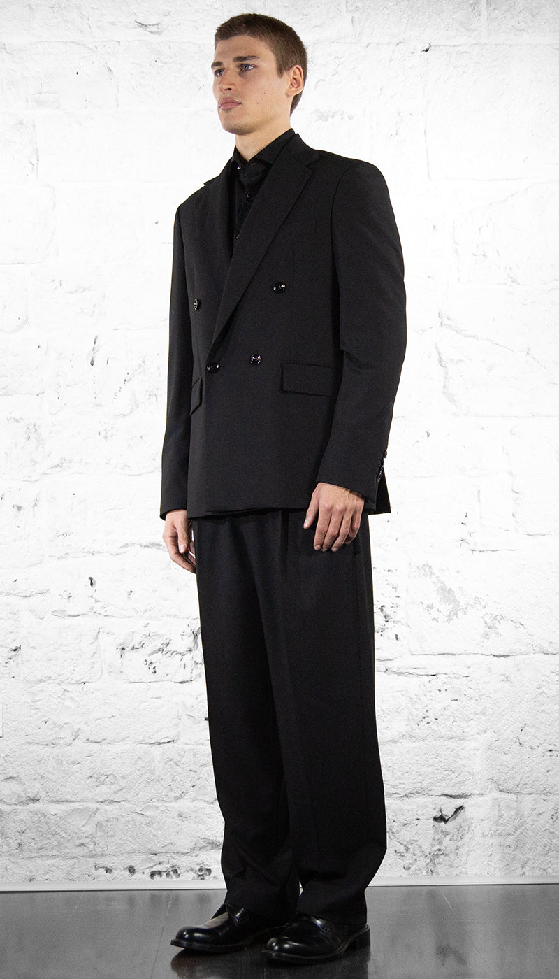 Havana & Co Abito doppiopetto relaxed fit nero Abiti e giacche - Boutique Luisa Trendy