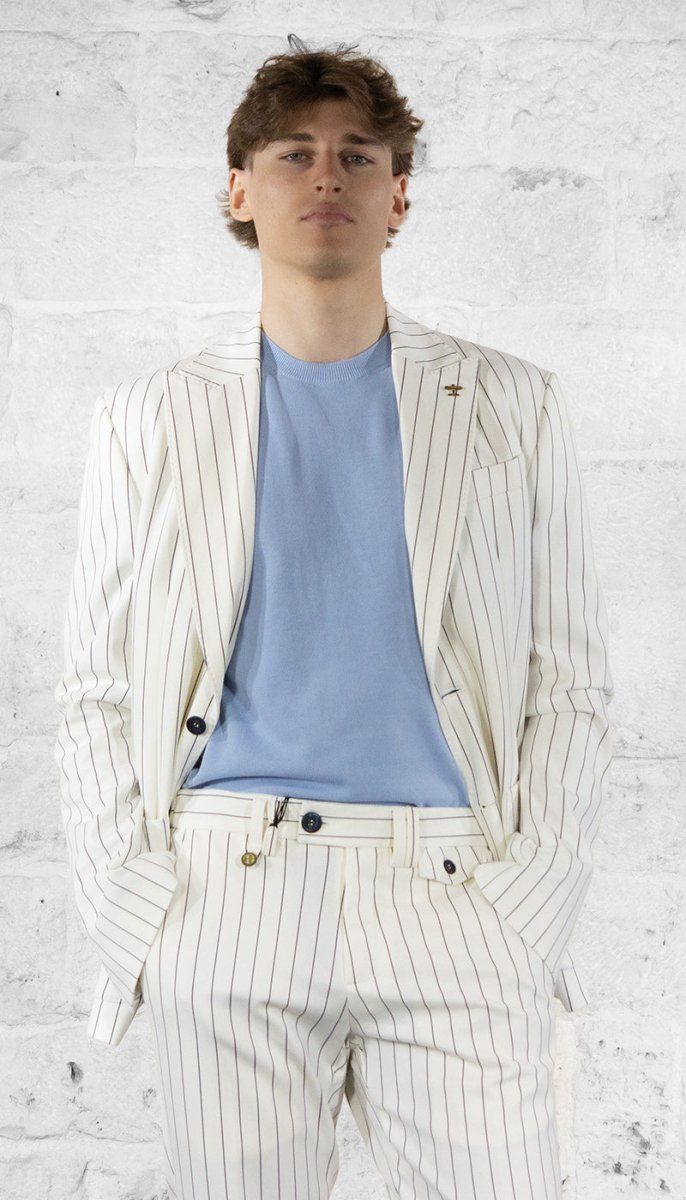 Havana & Co Abito gessato in jersey Abiti e giacche - Boutique Luisa Trendy