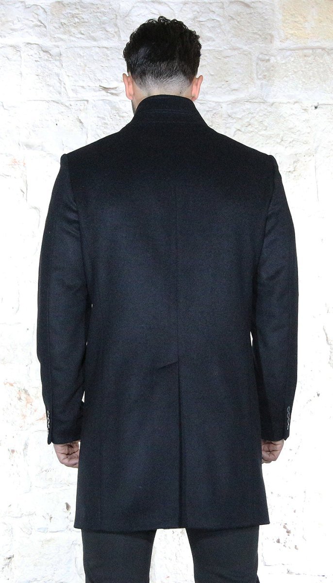 Havana & co Cappotto in lana collo coreano Capispalla Uomo - Boutique Luisa Trendy