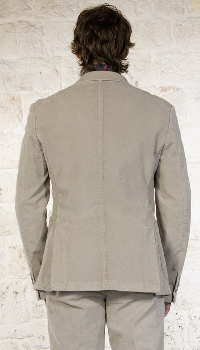 Havana & co Giacca beige in velluto Abiti e giacche - Boutique Luisa Trendy