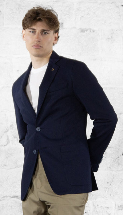 Havana & Co Giacca in jersey stretch con trama lavorata Abiti e giacche - Boutique Luisa Trendy