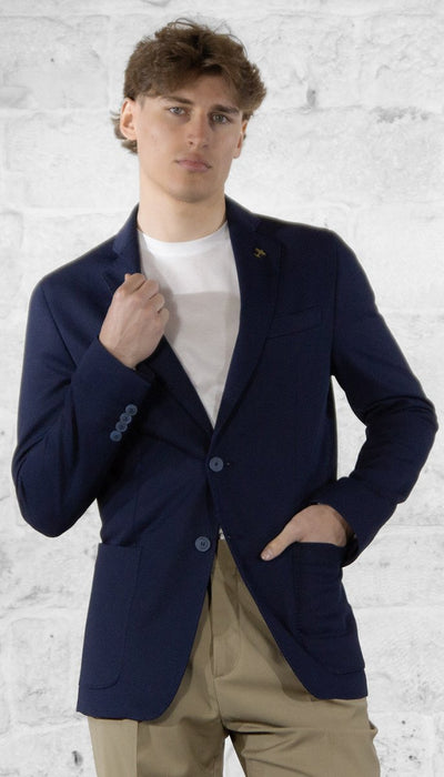 Havana & Co Giacca in jersey stretch con trama lavorata Abiti e giacche - Boutique Luisa Trendy