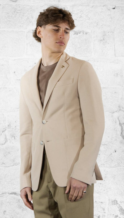 Havana & Co Giacca in jersey stretch con trama lavorata Abiti e giacche - Boutique Luisa Trendy
