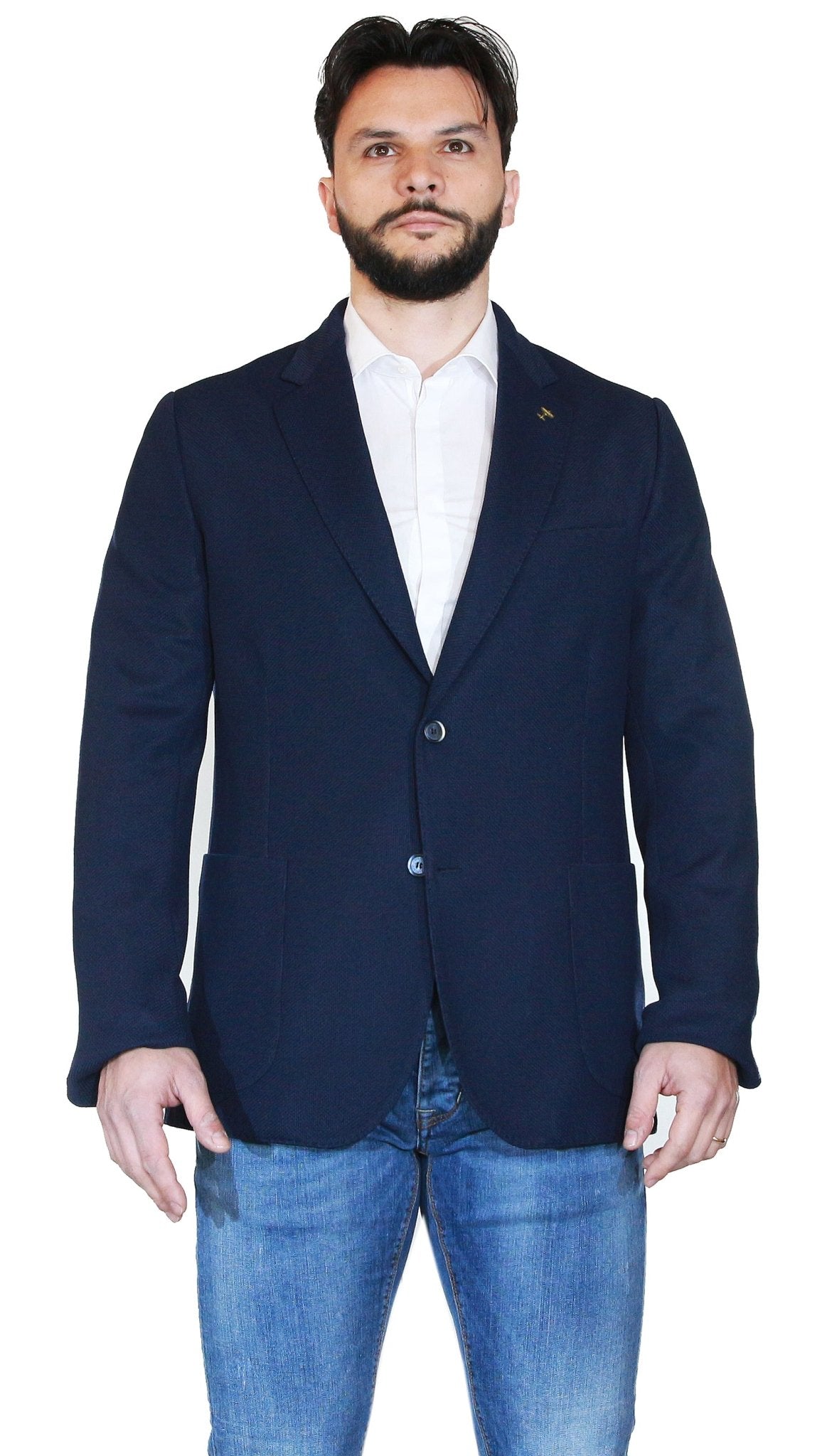 Havana & Co Giacca in jersey stretch con trama lavorata Abiti e giacche - Boutique Luisa Trendy