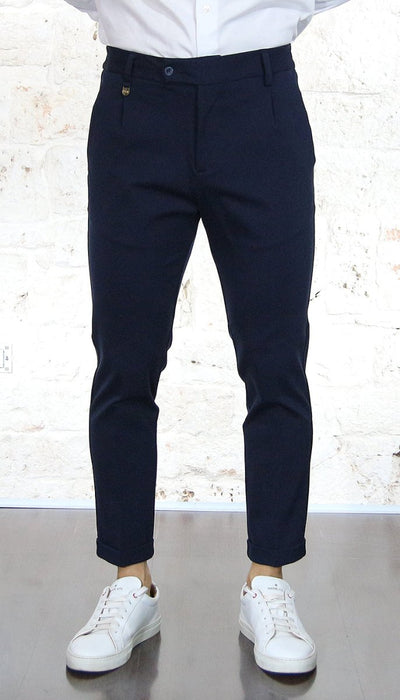 Havana & Co Pantalone corto con elastico in punto milano Pantaloni Uomo - Boutique Luisa Trendy