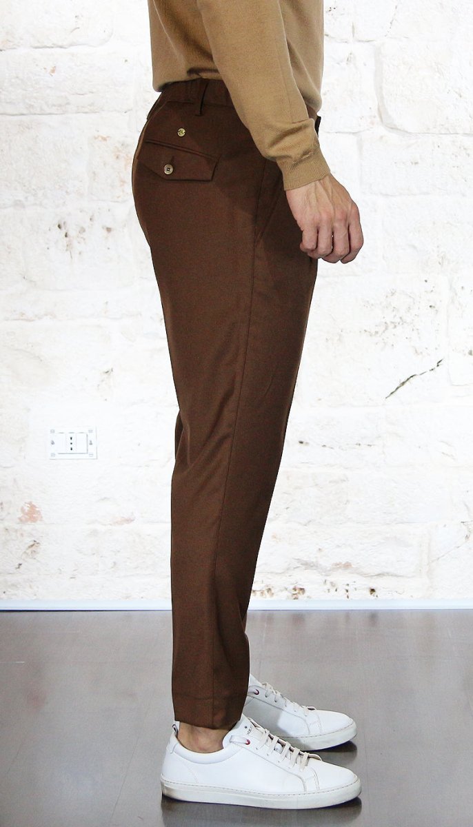 Havana & Co Pantalone corto con elastico in tessuto stretch Pantaloni Uomo - Boutique Luisa Trendy