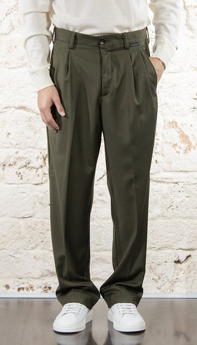 Havana & Co Pantalone doppia pinces over Pantaloni Uomo - Boutique Luisa Trendy