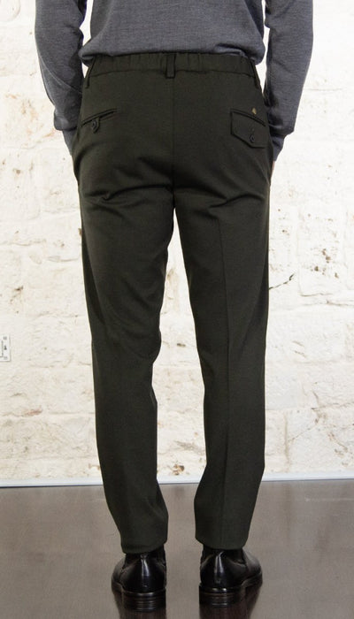 Havana & Co Pantalone in jersey verde Pantaloni Uomo - Boutique Luisa Trendy