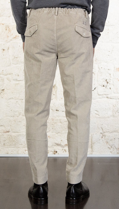 Havana & co Pantalone corto con elastico in velluto