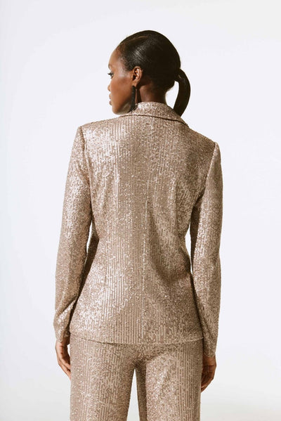 Joseph Ribkoff Blazer dritto con paillettes Capispalla Donna - Boutique Luisa Trendy