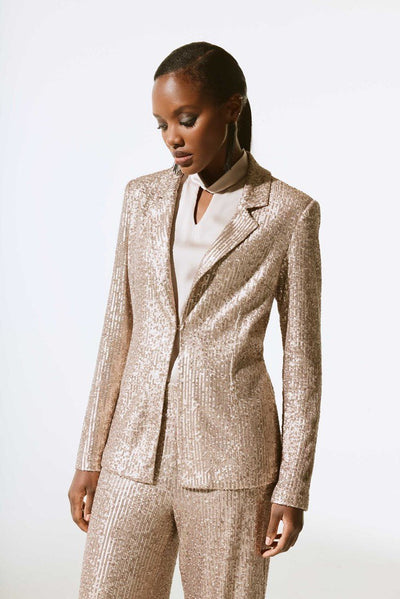 Joseph Ribkoff Blazer dritto con paillettes Capispalla Donna - Boutique Luisa Trendy