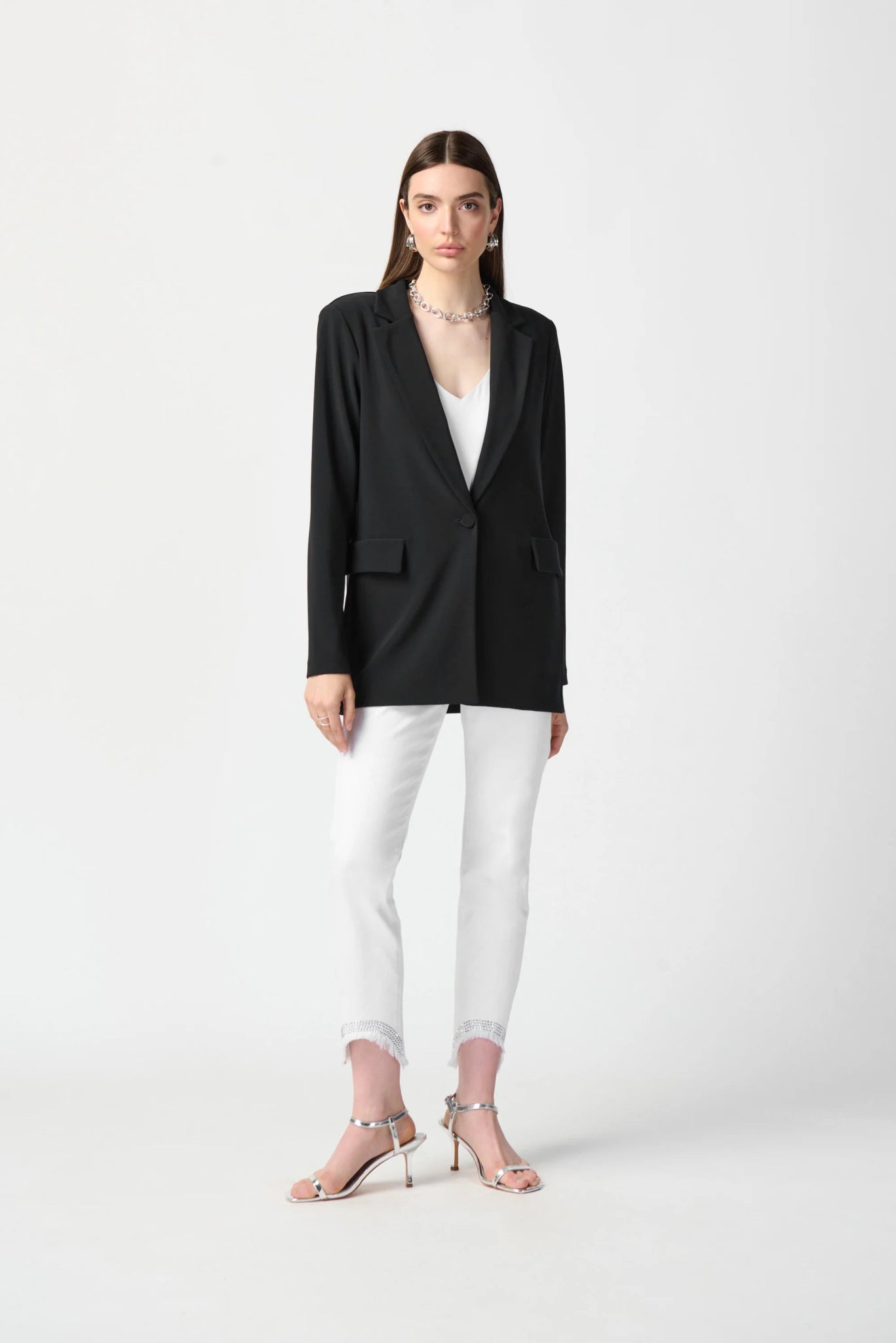 Joseph Ribkoff Blazer in tessuto stretch Capispalla Donna - Boutique Luisa Trendy