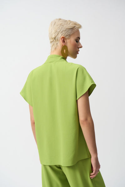 Joseph Ribkoff Blusa in tessuto scollo a V Bluse e camicie - Boutique Luisa Trendy