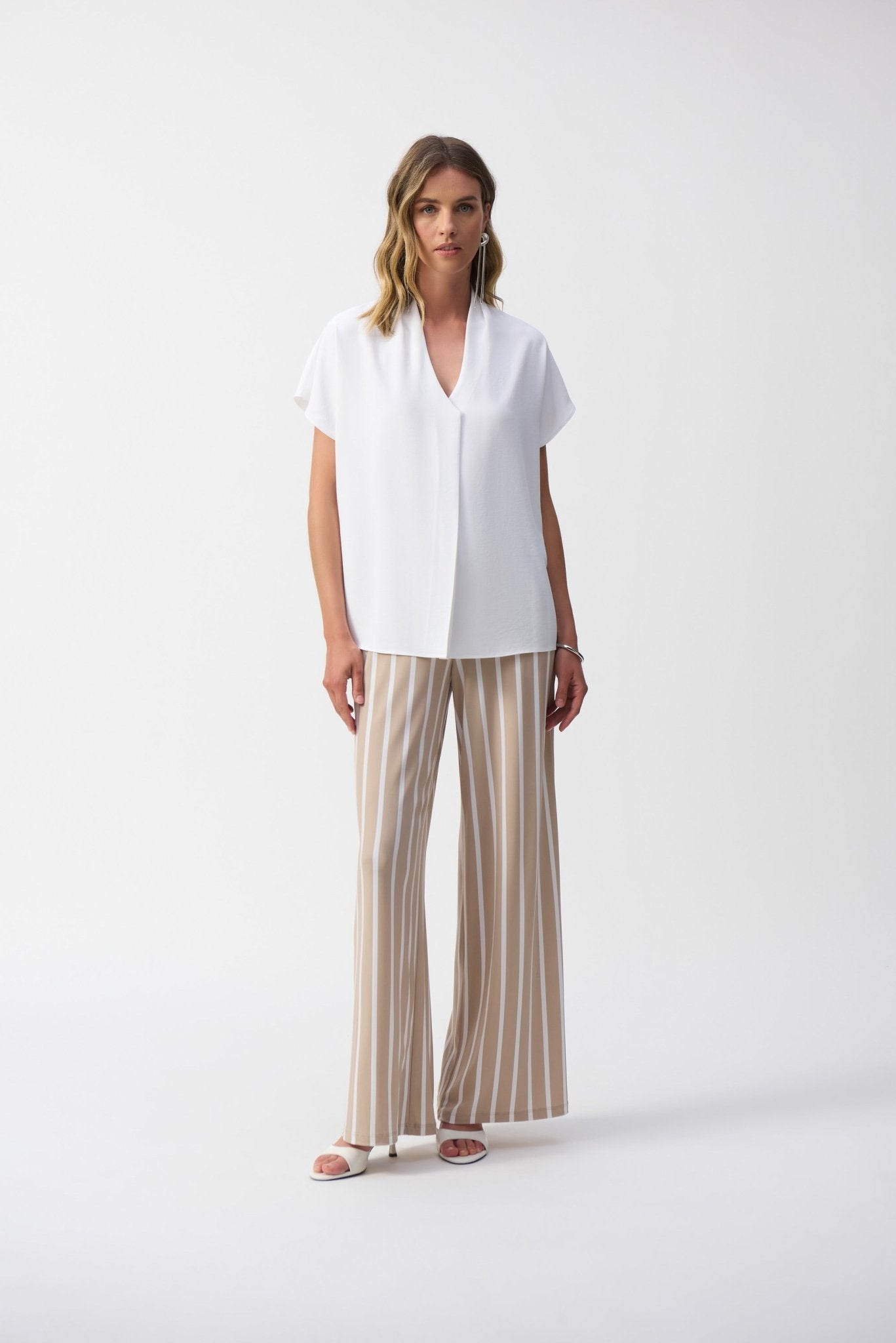 Joseph Ribkoff Blusa in tessuto scollo a V Bluse e camicie - Boutique Luisa Trendy
