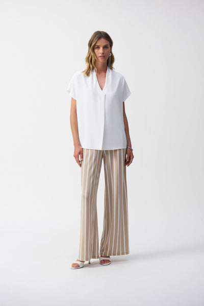 Joseph Ribkoff Blusa in tessuto scollo a V Bluse e camicie - Boutique Luisa Trendy