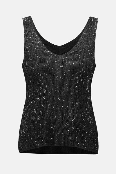 Joseph Ribkoff Canotta in maglia con strass T-Shirt e top - Boutique Luisa Trendy