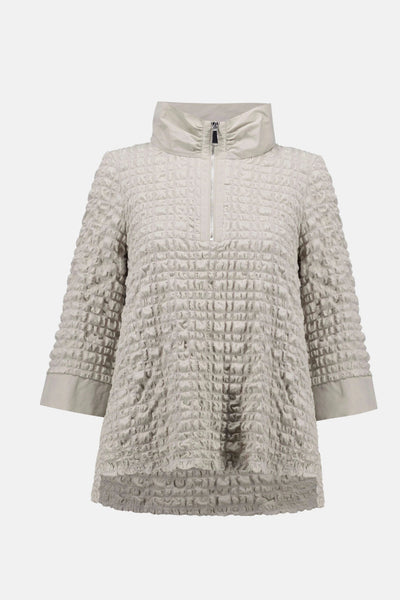 Joseph Ribkoff Felpa a trapezio in jacquard a bolle Felpa - Boutique Luisa Trendy