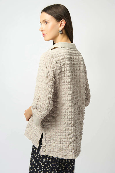 Joseph Ribkoff Felpa a trapezio in jacquard a bolle Felpa - Boutique Luisa Trendy