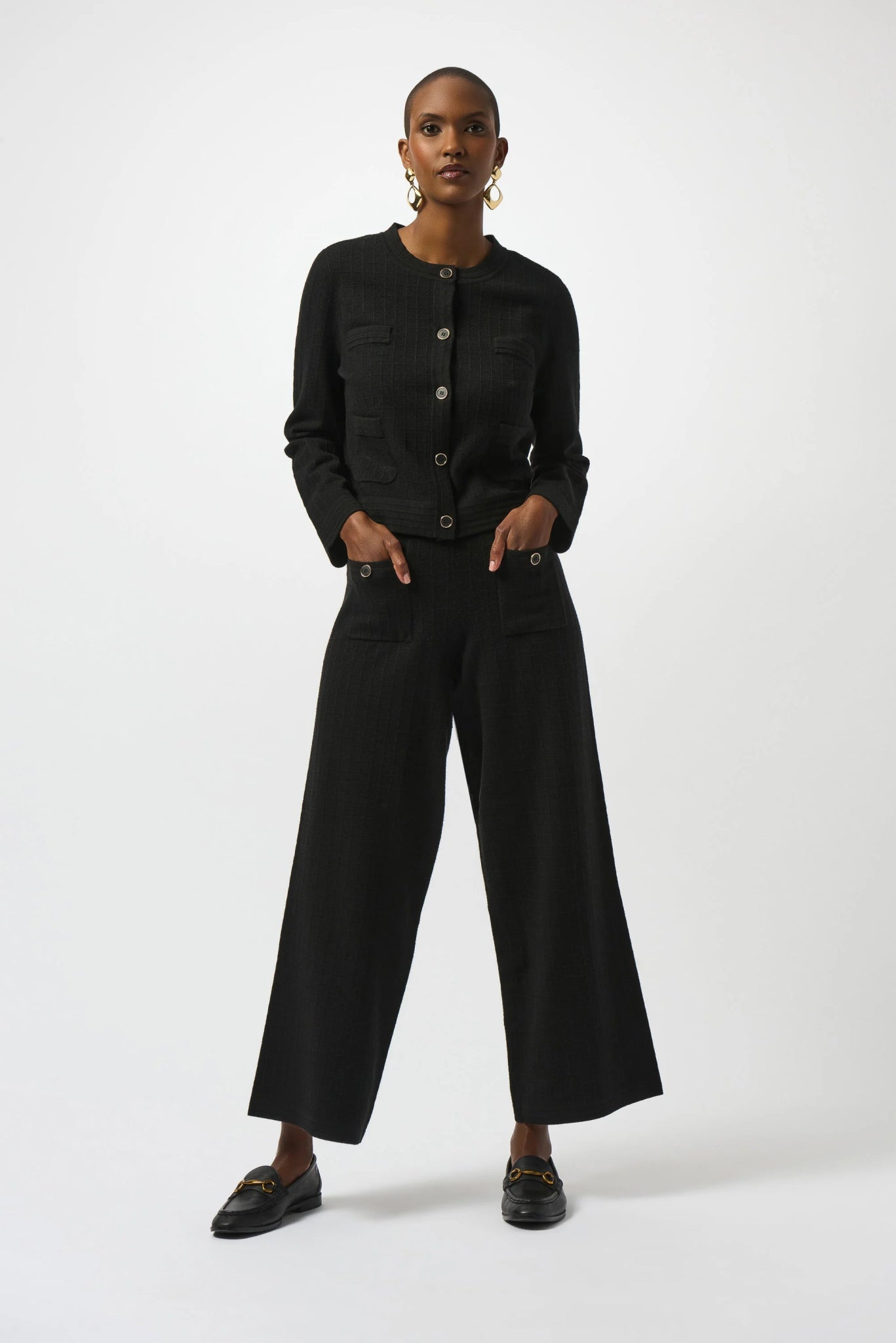 Joseph Ribkoff Giacca in maglia con girocollo e con bottoni sul davanti Maglie e cardigan Donna - Boutique Luisa Trendy