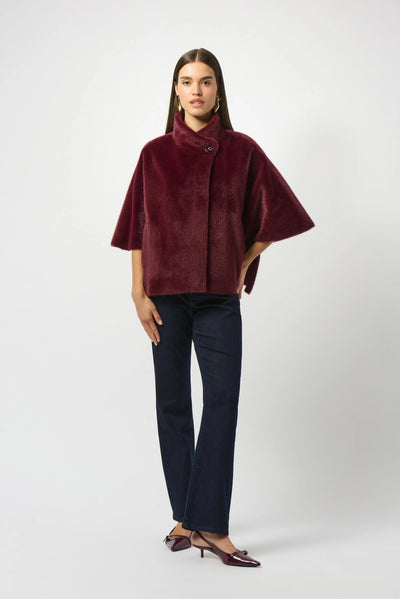 Joseph Ribkoff Giacca/cappa in eco pelliccia Capispalla Donna - Boutique Luisa Trendy
