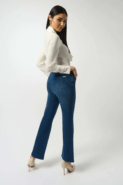 Joseph Ribkoff Jeans elasticizzati con taglio bootcut classico Jeans - Boutique Luisa Trendy