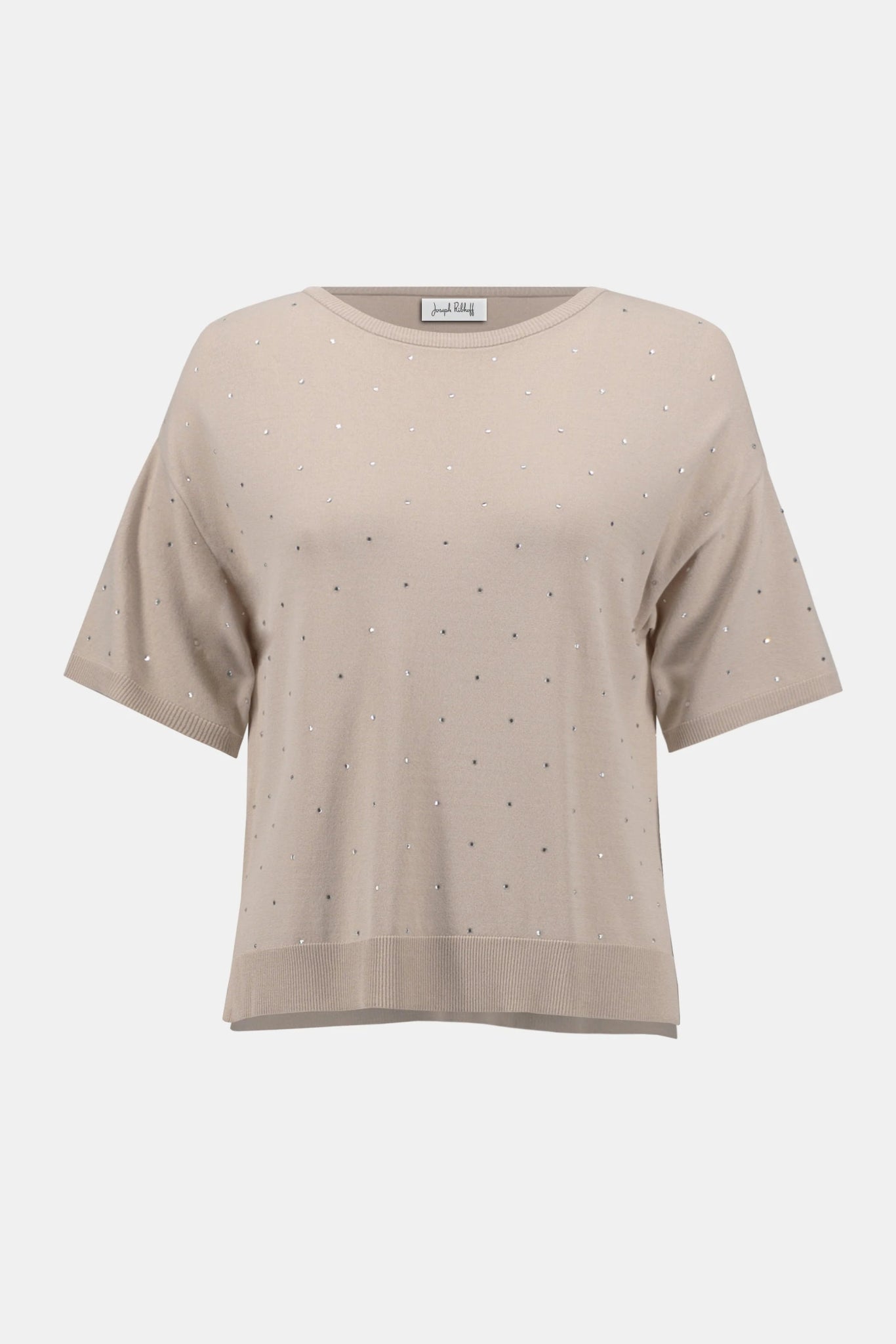 Joseph Ribkoff Maglia con strass e maniche al gomito Maglie e cardigan Donna - Boutique Luisa Trendy