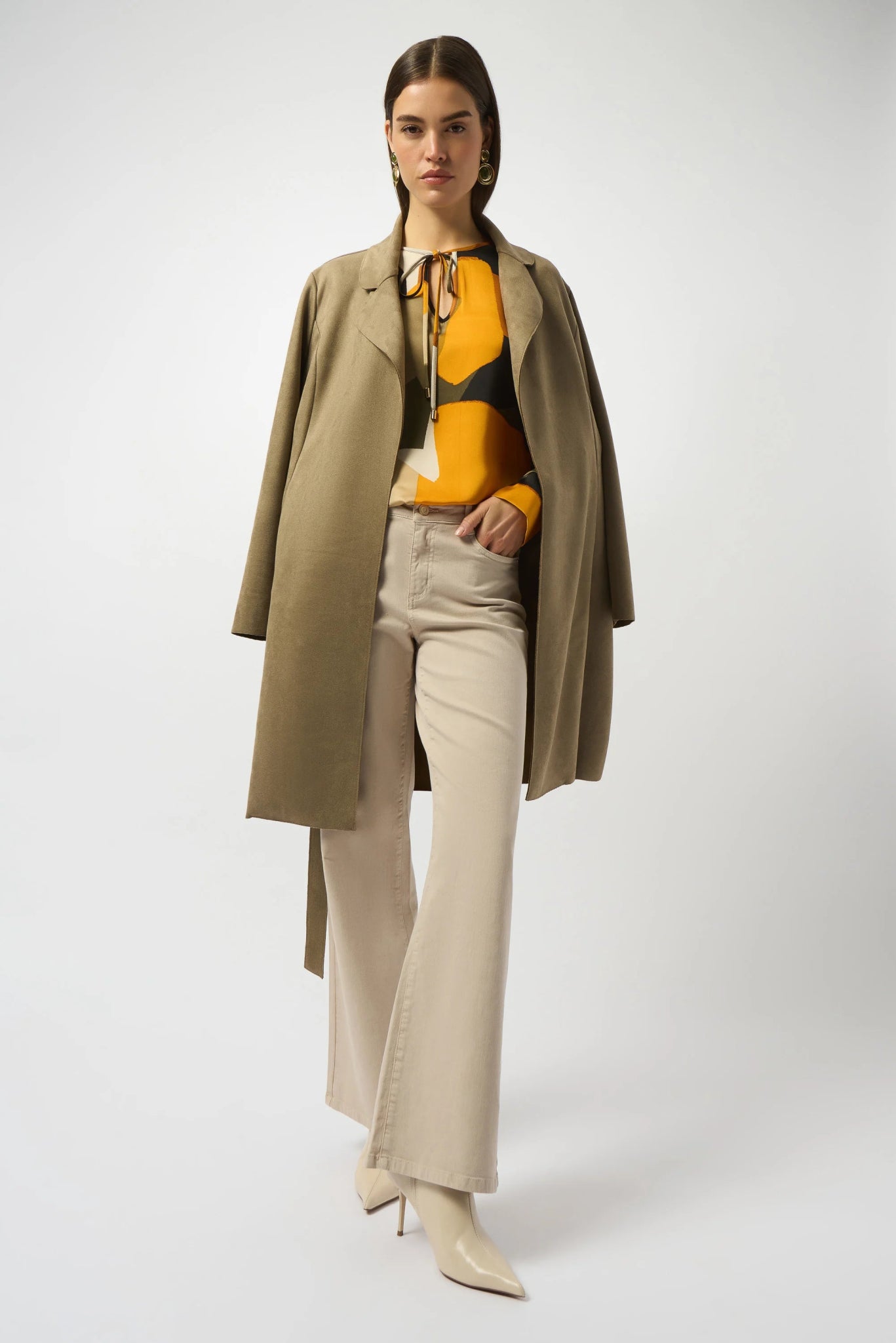 Joseph Ribkoff Pantalone 5 tasche in denim gamba larga Pantalone Donna - Boutique Luisa Trendy