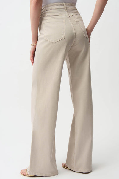 Joseph Ribkoff Pantalone 5 tasche in denim gamba larga Pantalone Donna - Boutique Luisa Trendy