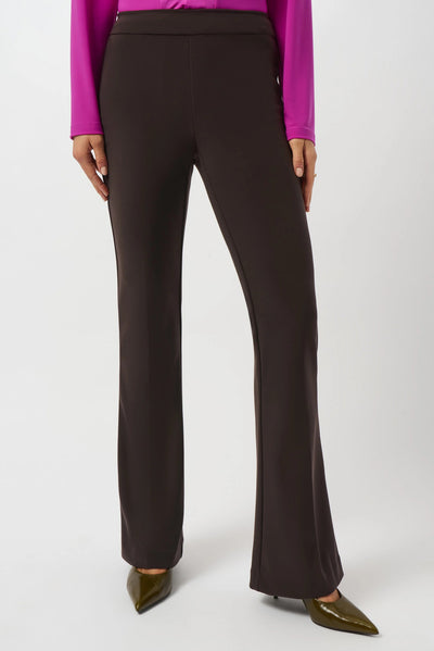 Joseph Ribkoff Pantalone classico svasato marrone Pantalone Donna - Boutique Luisa Trendy