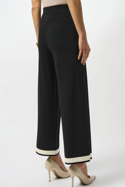 Joseph Ribkoff Pantalone cropped n maglia con bordi a contrasto Pantalone Donna - Boutique Luisa Trendy