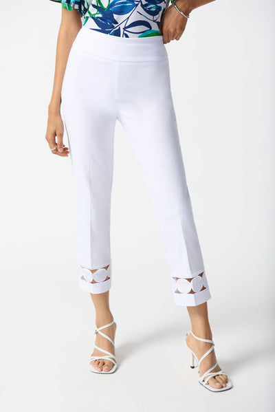 Joseph Ribkoff Pantaloni cropped pull-on in tessuto millennium