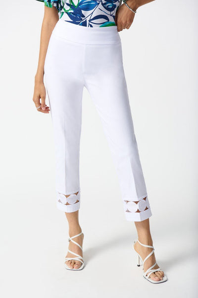 Joseph Ribkoff Pantaloni cropped pull - on in tessuto millennium Pantalone Donna - Boutique Luisa Trendy