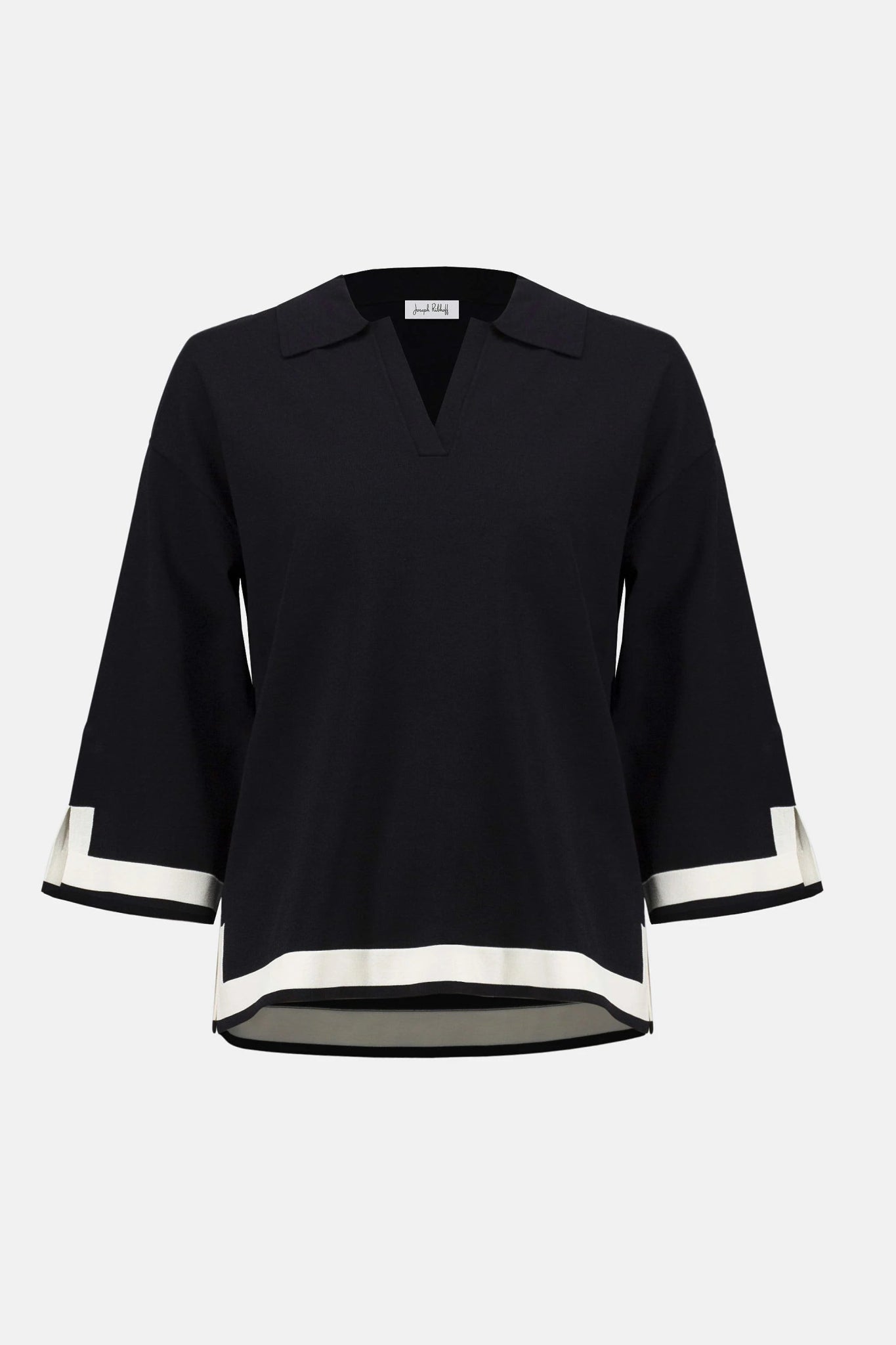 Joseph Ribkoff Polo in maglia con bordi a contrasto Maglie e cardigan Donna - Boutique Luisa Trendy