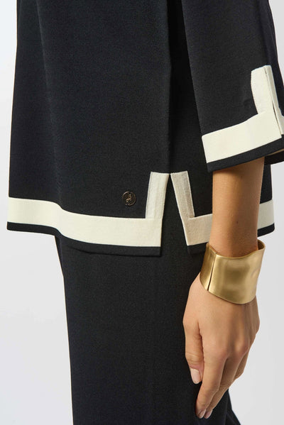 Joseph Ribkoff Polo in maglia con bordi a contrasto Maglie e cardigan Donna - Boutique Luisa Trendy