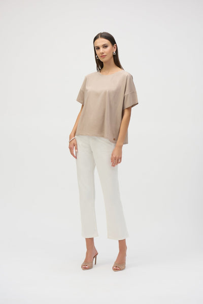 Joseph Ribkoff T-shirt squadrata in cotone biologico T-Shirt e top - Boutique Luisa Trendy
