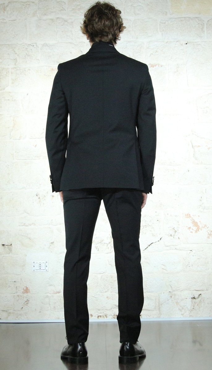Manuel Ritz Abito doppiopetto con revers in raso Abiti e giacche - Boutique Luisa Trendy