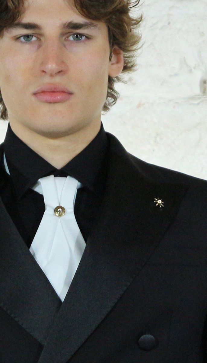 Manuel Ritz Abito doppiopetto con revers in raso Abiti e giacche - Boutique Luisa Trendy