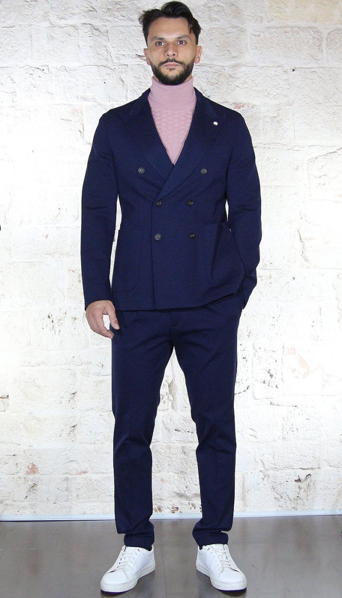 Manuel Ritz Abito doppiopetto in punto milano Abiti e giacche - Boutique Luisa Trendy