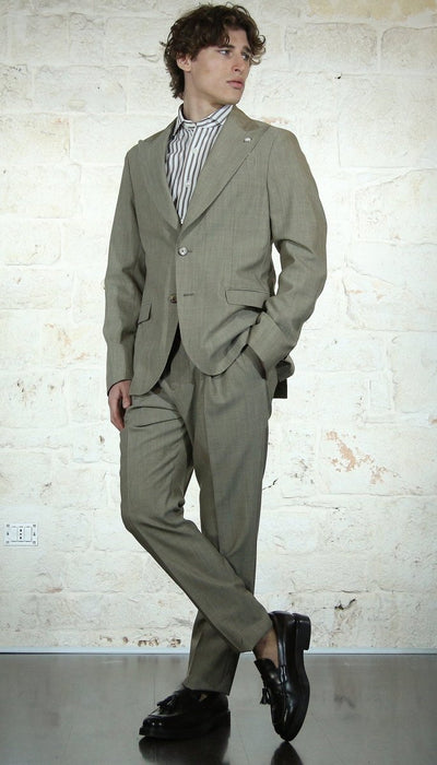 Manuel Ritz Abito in lana petto a lance Abiti e giacche - Boutique Luisa Trendy