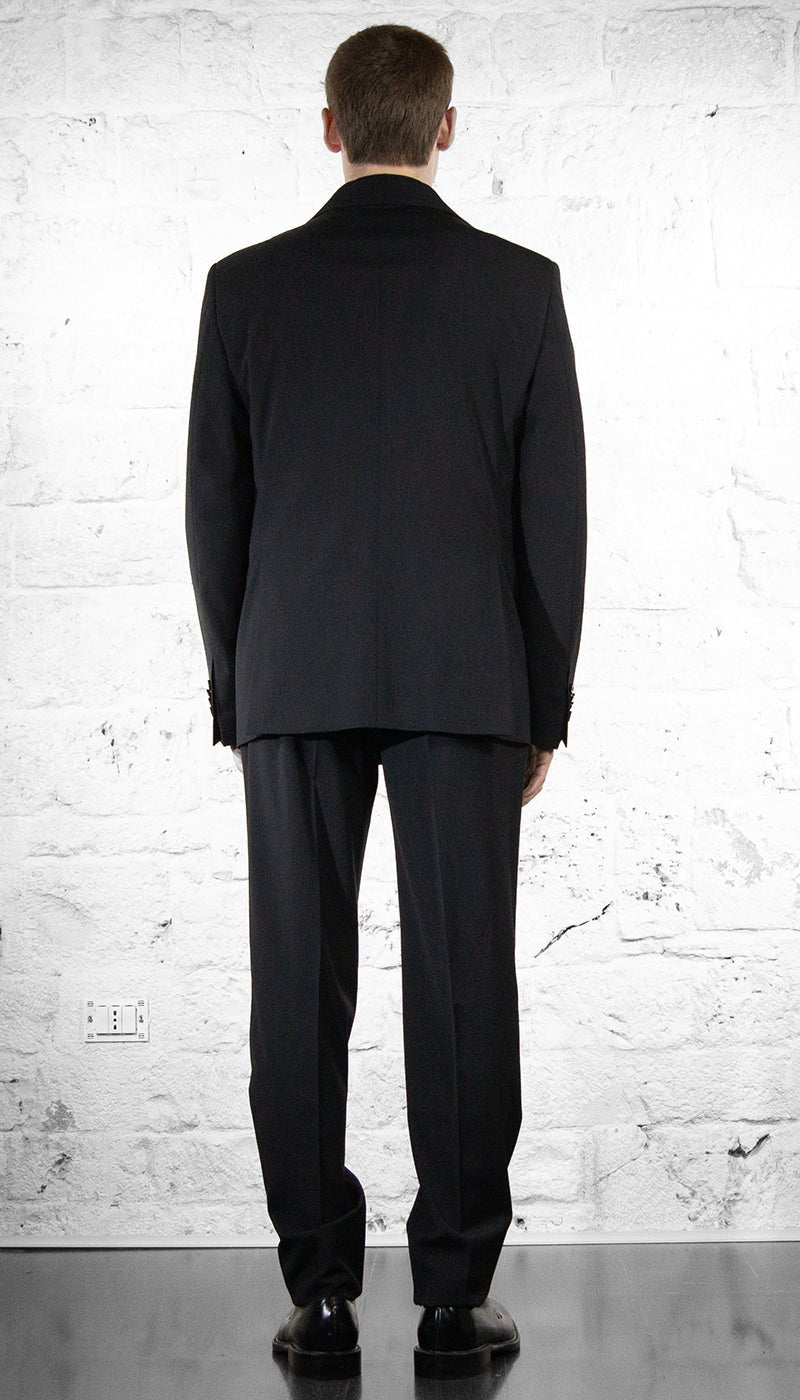 Manuel Ritz Abito nero misto lana drop 8 Abiti e giacche - Boutique Luisa Trendy