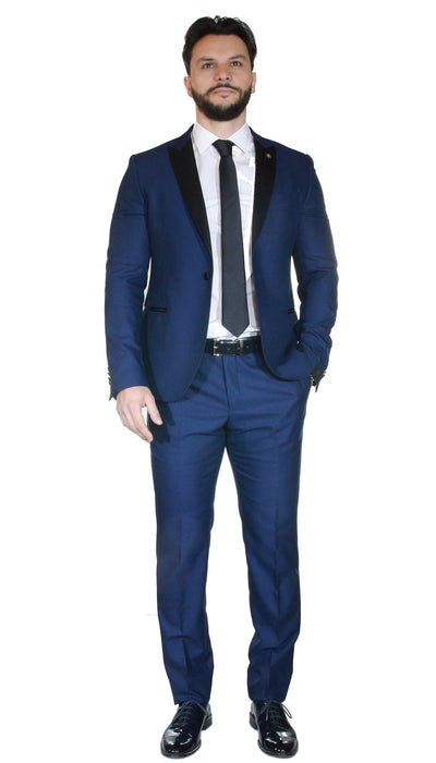 Manuel Ritz Abito Smoking trama armaturata Abiti e giacche - Boutique Luisa Trendy