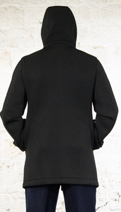 Manuel Ritz Cappotto imbottito jersey tecnico accoppiato nero Capispalla Uomo - Boutique Luisa Trendy