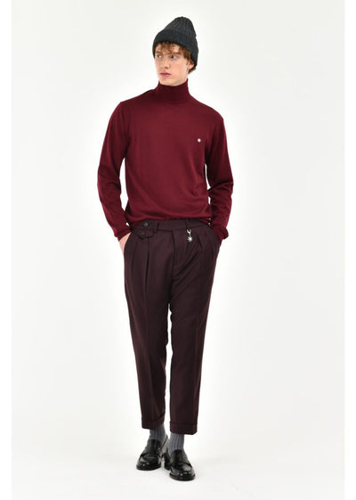 Manuel Ritz Dolcevita slim pura lana Maglie e cardigan uomo - Boutique Luisa Trendy
