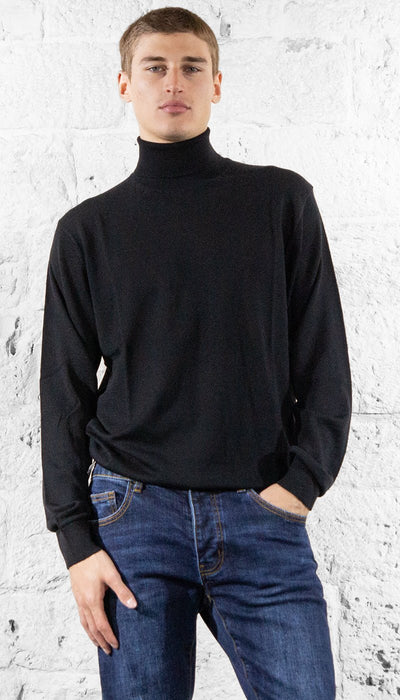 Manuel Ritz Dolcevita uomo in lana 3932M506 253800 Maglie e cardigan uomo - Boutique Luisa Trendy