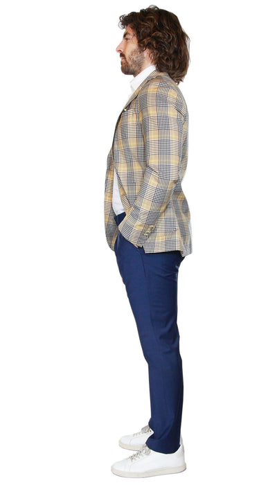 Manuel Ritz Giacca sfoderata in lana principe di galles Abiti e giacche - Boutique Luisa Trendy