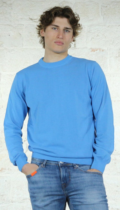 Manuel Ritz Maglia girocollo in cotone Maglie e cardigan uomo - Boutique Luisa Trendy