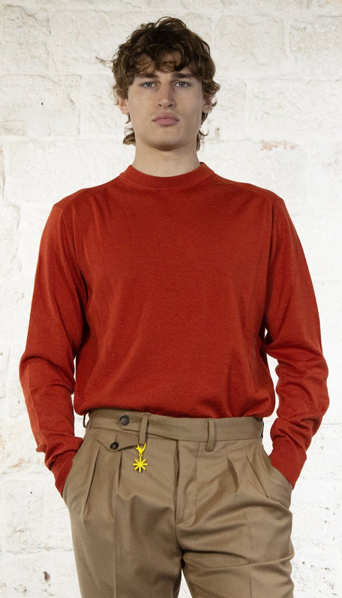 Manuel Ritz Maglia girocollo in lana Maglie e cardigan uomo - Boutique Luisa Trendy