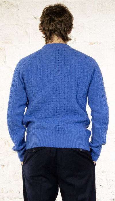 Manuel Ritz Maglia girocollo in lana cardata Maglie e cardigan uomo - Boutique Luisa Trendy