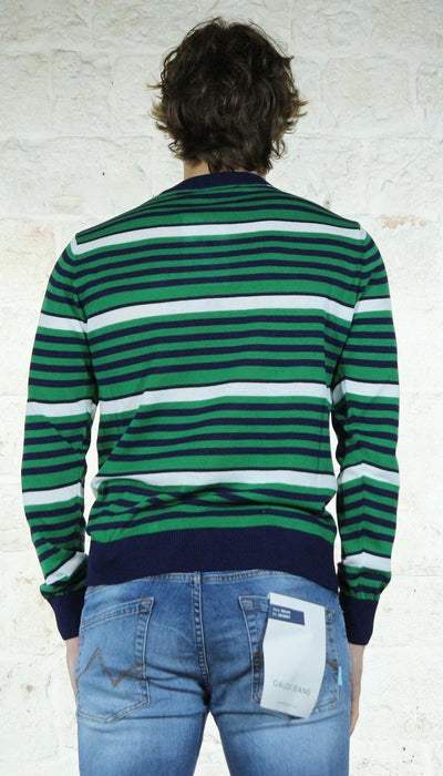 Manuel Ritz Maglia in cotone a righe Maglie e cardigan uomo - Boutique Luisa Trendy
